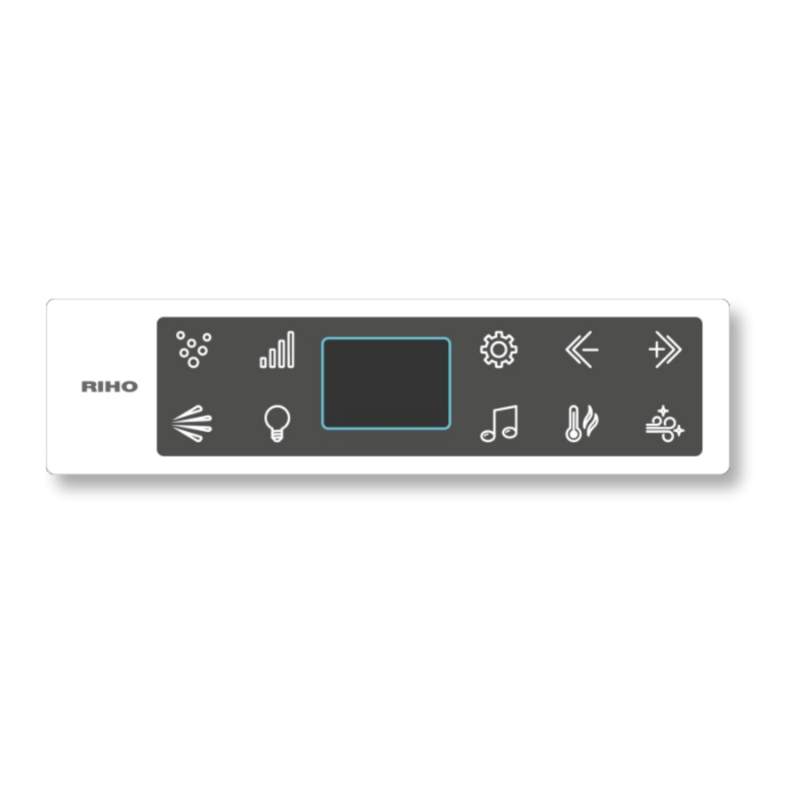 RIHO Whirlpool 10 Installation And User Manual