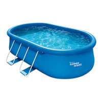 SUMMER WAVES QUICK SET OVAL POOL User Manual