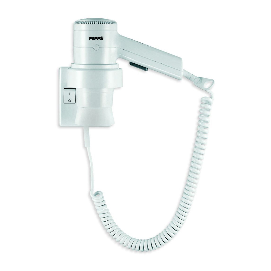 Perry Electric 1DCACPH13 Instructions For Use And Installationn