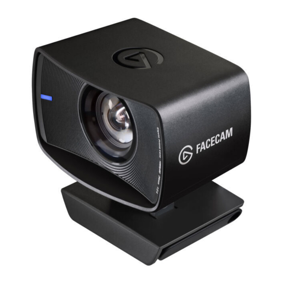 Elgato Facecam Quick Start Manual