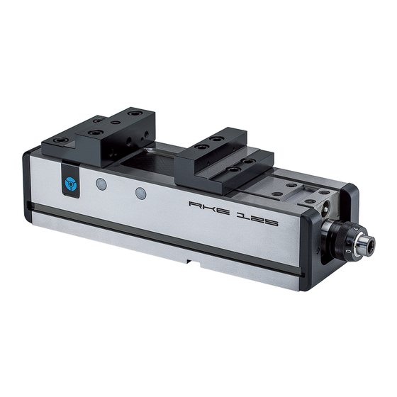 Rohm RKE 125 NC Machine Vise Manuals
