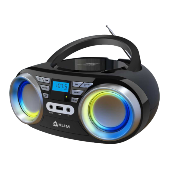 KLIM BOOMBOX B3 User Manual
