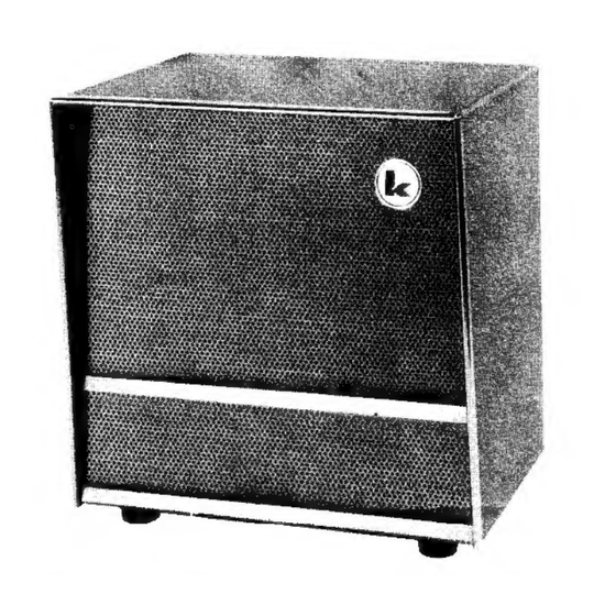 Allied Radio knight-kit 83 Y 728 Manual