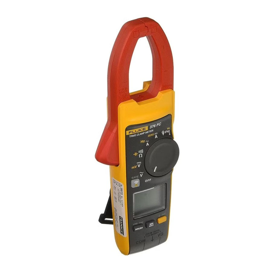 Fluke 374 FC, 375 FC, 376 FC Manual