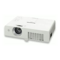 Panasonic PT-LX26EA Operating Instructions Manual