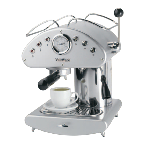 Villaware Moderno series Instructions Manual