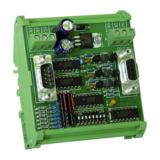 Motrona PU 204 Operating Instructions Manual