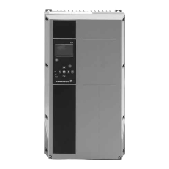 Grundfos CUE Installation And Operating Instructions Manual