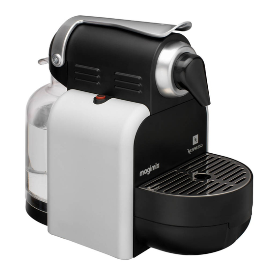 MAGIMIX Nespresso Manual