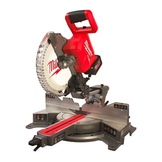 Milwaukee M18 FMS305 Compound Mitre Saw Manuals