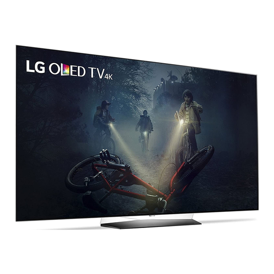 LG OLED55B7P Safety And Reference