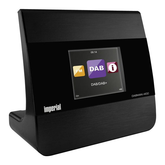 Imperial DABMAN i400 Operating Manual
