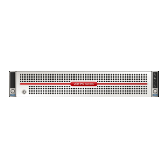 VERITAS Access Appliance 3340 Configuration Manual