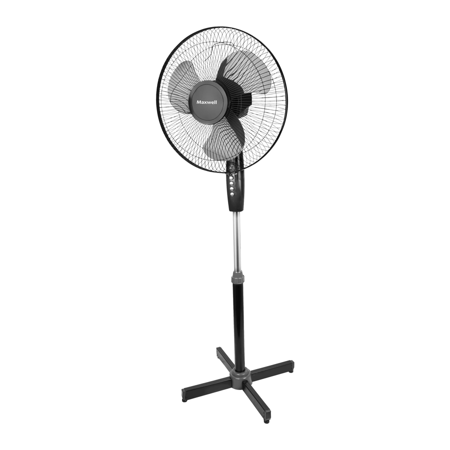 Maxwell MW-3540 - Stand Fan Manual