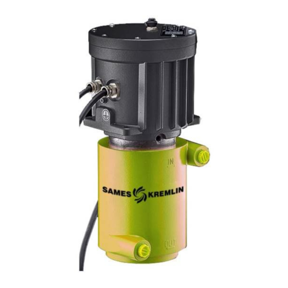 SAMES KREMLIN MAGMA 500 Manual