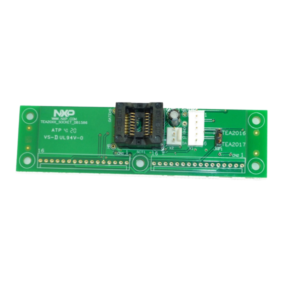 NXP Semiconductors TEA2016DK1008 User Manual