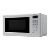 PANASONIC NN-E271WM Operating Instructions And Cookery Book