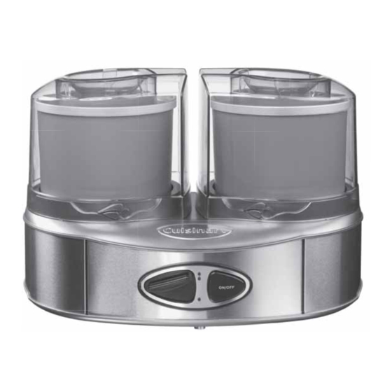 Cuisinart ICE40BCU Manuals