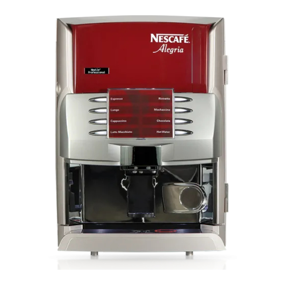 NESTLE NESCAFÉ Solution 8/60 Operation Manual