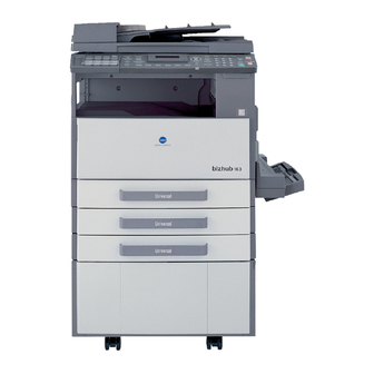 Konica Minolta bizhub 163 Service Manual