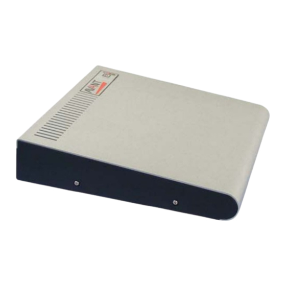 MedRx AVANT Installation Manual