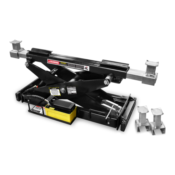 BendPak RBJ4500 Installation And Operation Manual