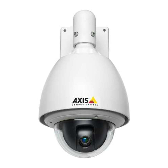 Axis 215 PTZ Installation Manual