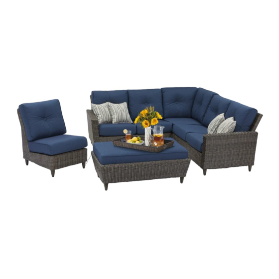 WEST COAST CASUAL 1902385 Instructions Manual