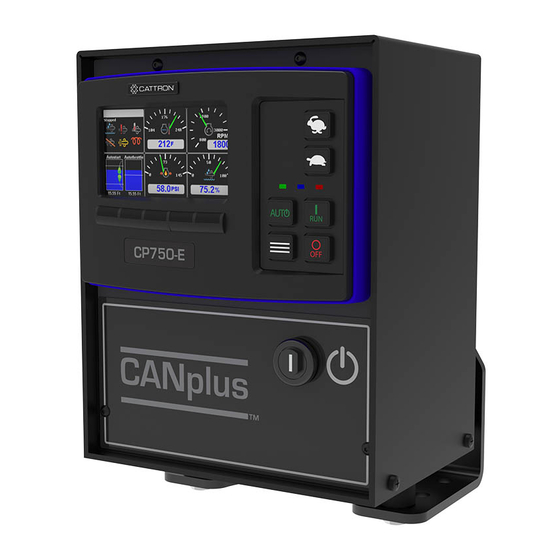 Cattron CANplus CP750-E Operation Manual