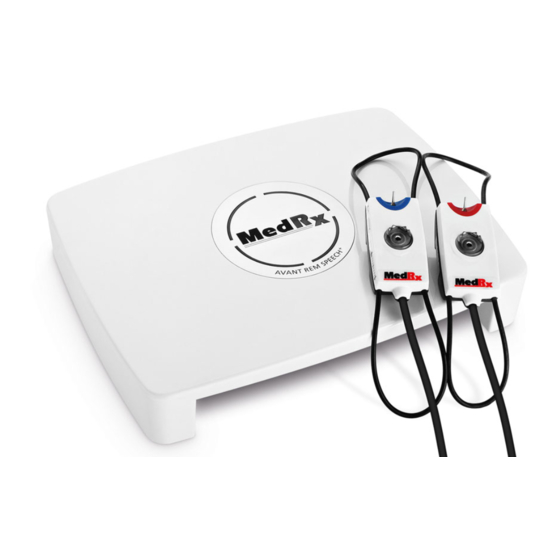 MedRx AVANT Training Manual