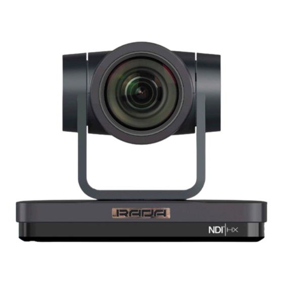 rada OnyxCam A-TC02 Network Camera Manuals