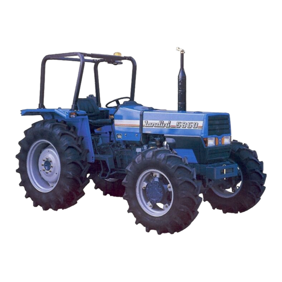 LANDINI 5860 Utility Tractors Manuals