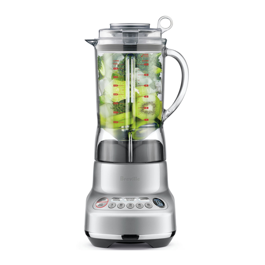 Sage the Fresh & Furious BBL620/W | SBL620/W - Blender 1.5L, 1300W Manual