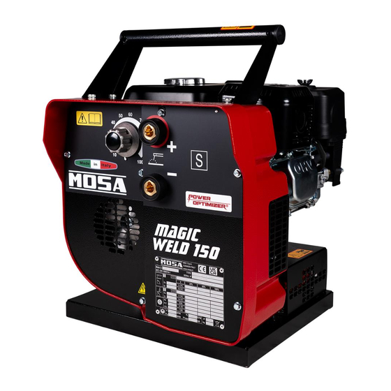 Mosa MAGIC WELD 150 Use And Maintenance Manual