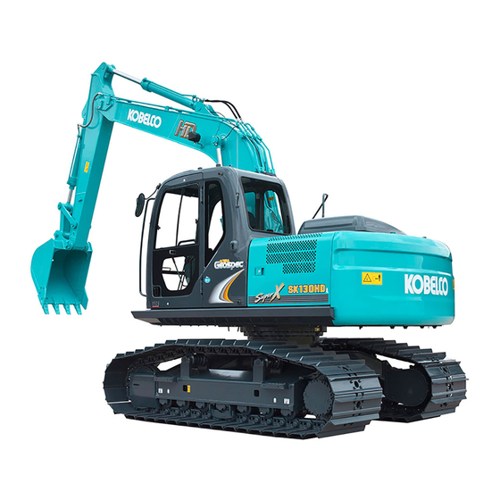 Kobelco SK130HDL-8B Shop Manual