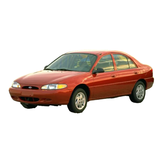 Ford 2000 Contour Owner's Manual