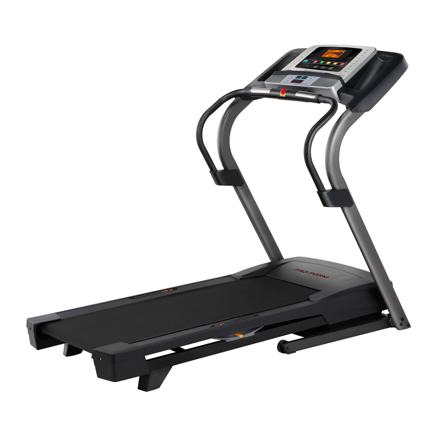 ProForm 710 Zlt Treadmill Manuel De L'utilisateur
