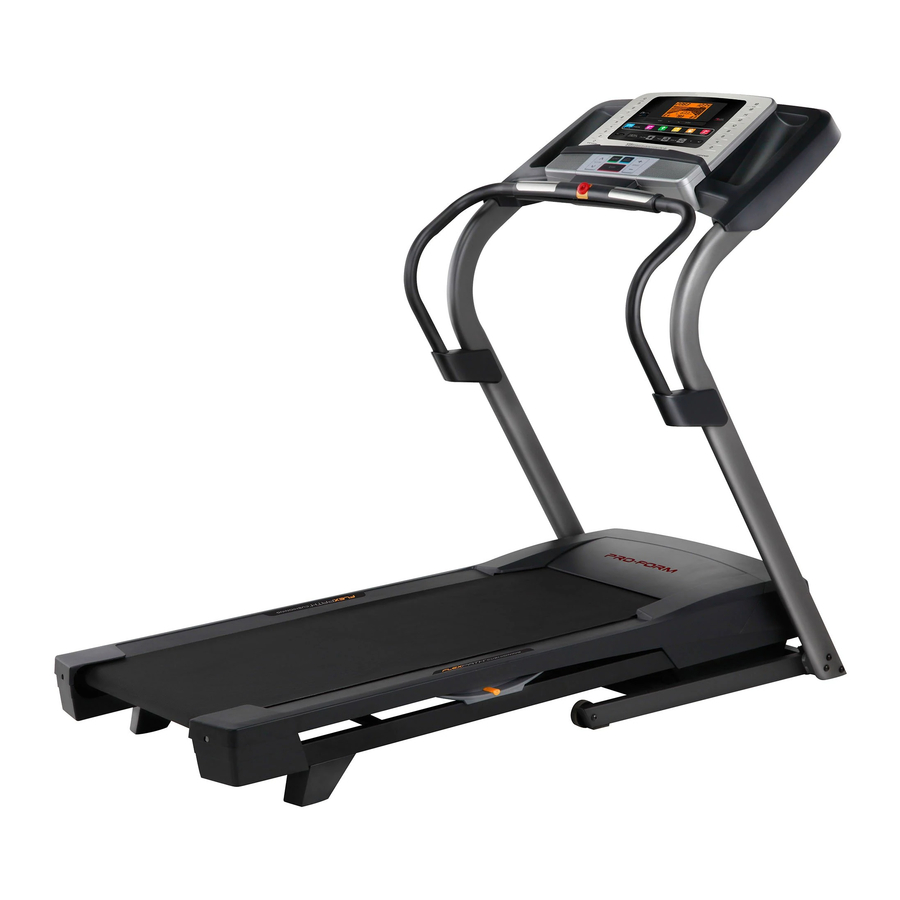 ProForm 710 Zlt Treadmill Manuale D'istruzioni
