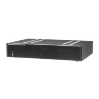Musical Fidelity E30 Instructions For Use Manual