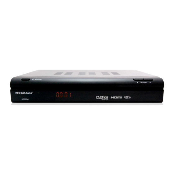 Megasat HD500se User Manual