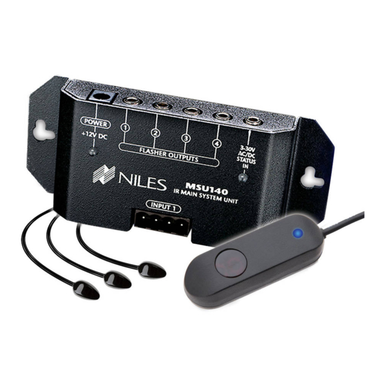 Niles RCA-SM Installation Manual
