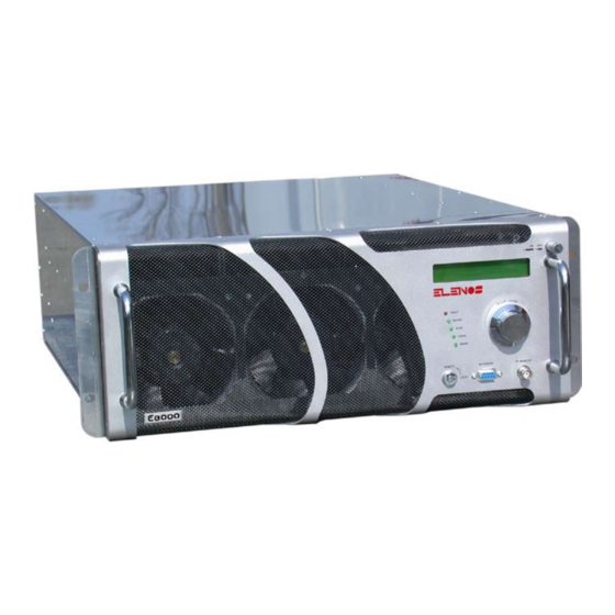 Elenos ET30000-5 User Manual