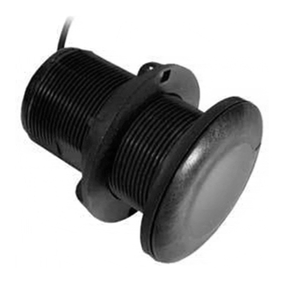 VDO Triducer-Through-hull Owner's Manual & Installation Instructions