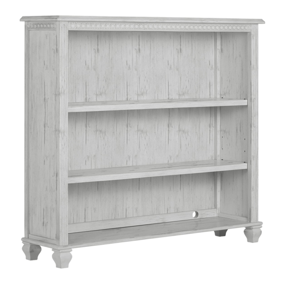 Evolur MADISON MINI HUTCH BOOKCASE Assembly Instructions Manual