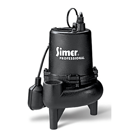 Simer PROFESSIONAL 5965-01 Manuals