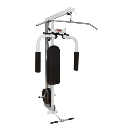 Deltech Fitness DF832 Assembly Manual