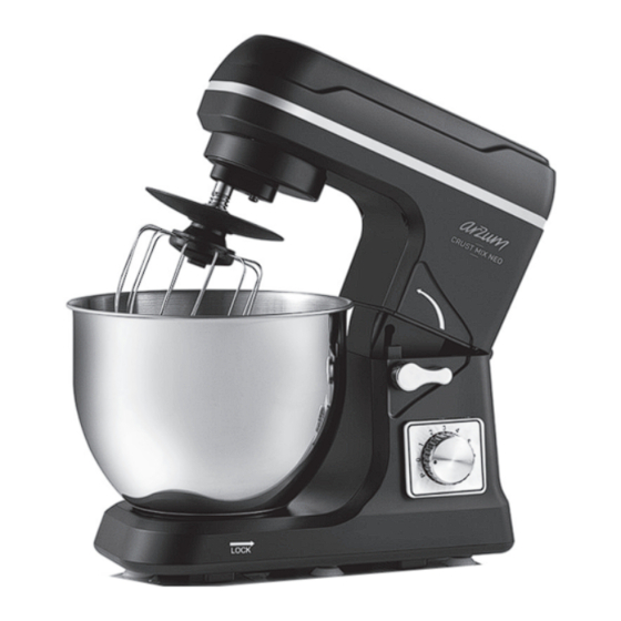 Arzum CRUST MIX NEO AR1143-K Instruction Manual