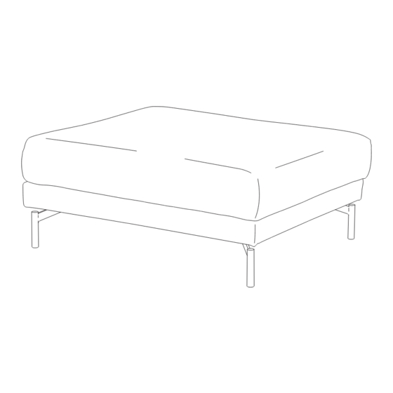 Scapa Footstool Small TD S0001 Assembly And Repair Instructions