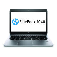 HP EliteBook Folio 1040 G1 Maintenance And Service Manual