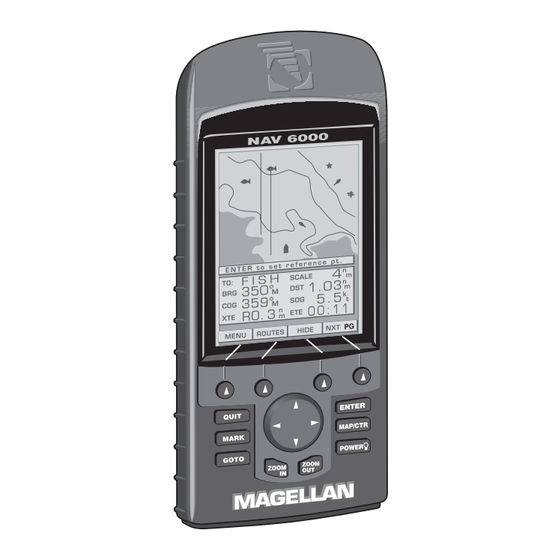 Magellan  NAV6000 User Manual